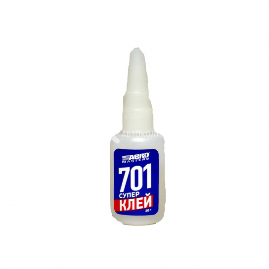 Клей ABRO MASTERS супер 701 20гр (10)